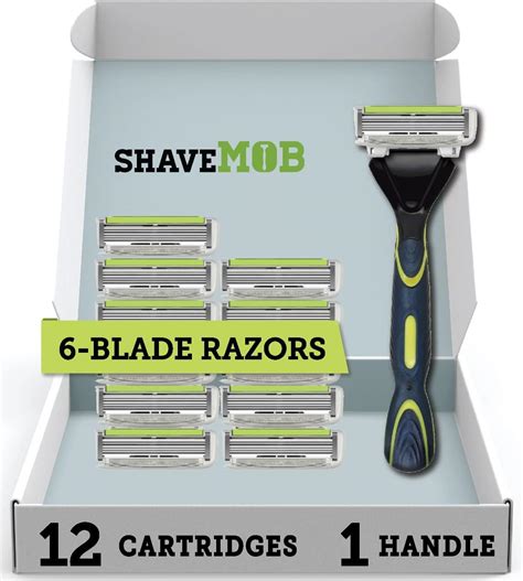 Amazon Amazon Basics Men S Shaving Essentials Bundle With Razors