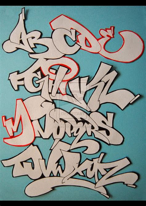 Graffiti Letters Alphabet Graffiti Letters Alphabet Usekool