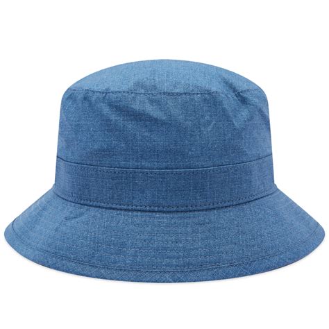 Wtaps 04 Twill Bucket Hat Indigo End Kr