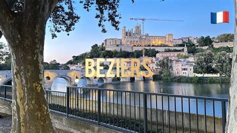 Beziers City Tour France Bike Ride Old Town Youtube