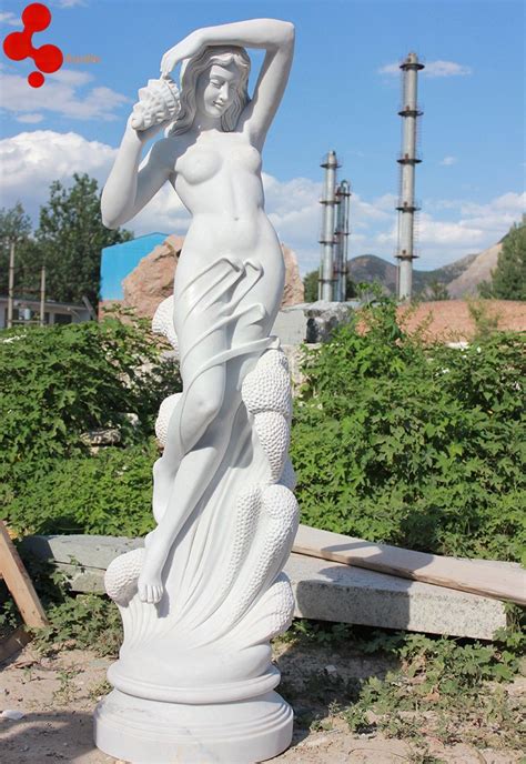 Beautiful Life Size Marble Naked Women Sculpture Natural Marble