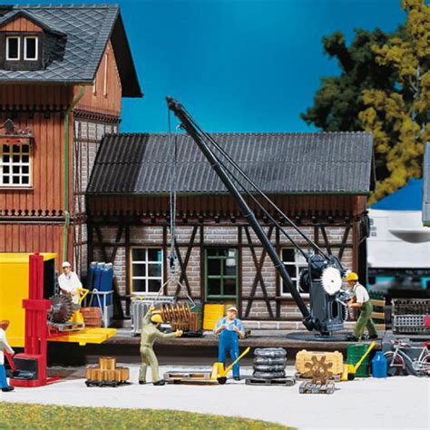 Model Railway Loading Crane N Gauge By Faller 222176