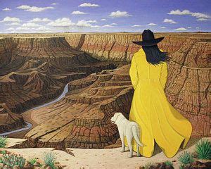 Painting The View By Lance Headlee Art Prints Western Art