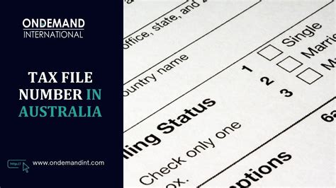 Tax File Number In Australia Need And Procedure