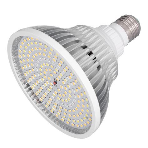 22W E27 200LED Plant Light Bulb Full Spectrum Plant Growth Lamp Bulb ...