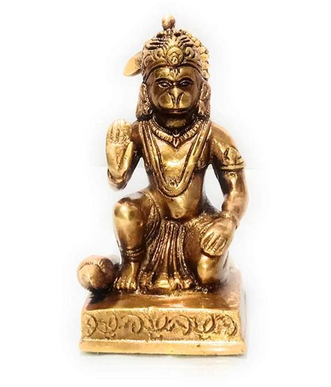 Shri Ji Hanuman Brass Idol Buy Shri Ji Hanuman Brass Idol At Best