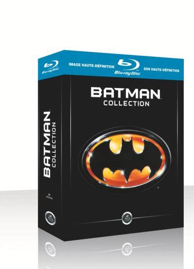 Coffret Batman Collection Blu Ray Tim Burton Joël Schumacher Blu