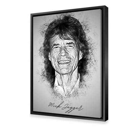 Mick Jagger – Legendary Wall Art