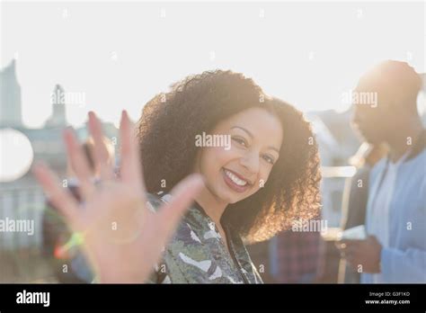 Waving Portrait Hi Res Stock Photography And Images Alamy