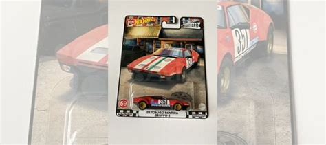 Hot Wheels Premium De Tomaso Pantera Boulevard