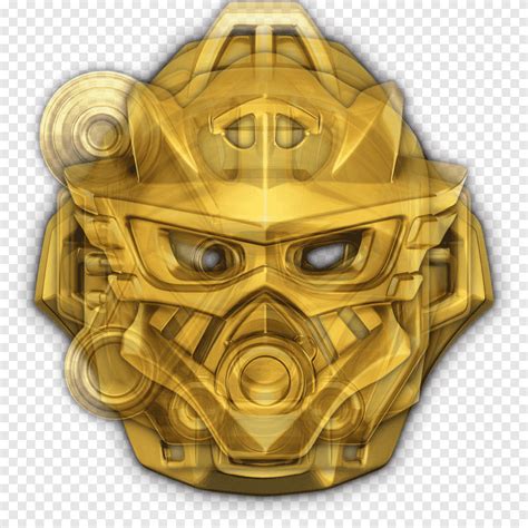 Bionicle Mask Lego Toa Makuta Masquerade Gold Fictional Character