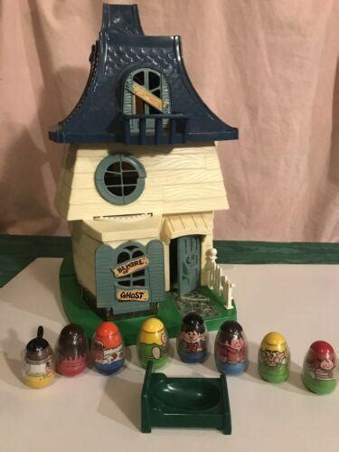 Vintage 1976 Hasbro Weebles Haunted House Romper Room Play House Halloween 3859540229