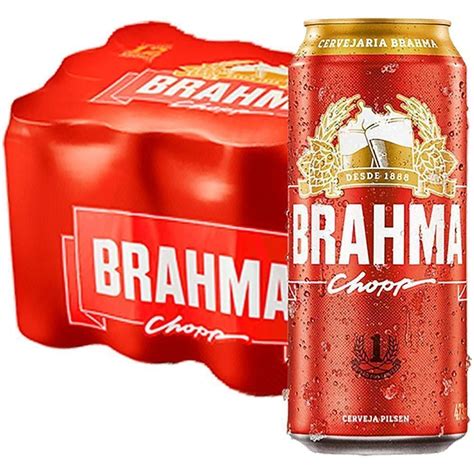 Cerveja Brahma Duplo Malte Lata 350ml Pack 12 Unidades Brahma Casas Bahia