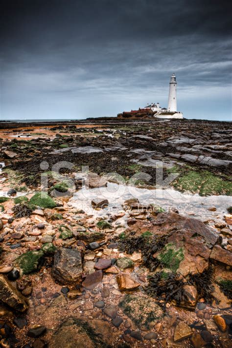 St Mary's Lighthouse, Whitley Bay Stock Photo | Royalty-Free | FreeImages