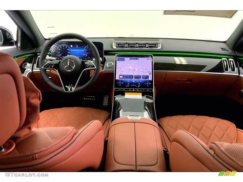 2023 Mercedes Benz S 500 4matic Sedan Sienna Brownblack Dashboard