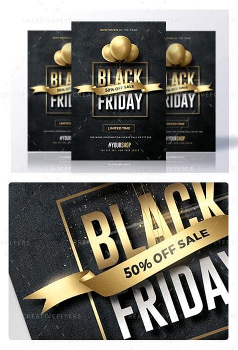 Black Friday Flyer Template Printable Word Searches