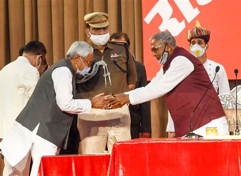 Nitish Kumar takes oath as Chief Minister of Bihar for 4th time