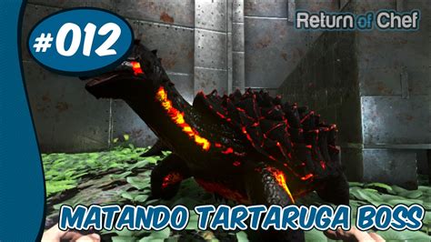 Ark Survival Evolved Mods Matando Tartaruga Boss Frenetico Youtube