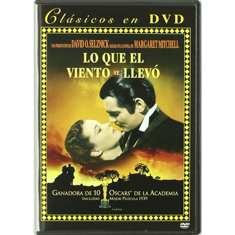 Lo Que El Viento Se Llev Dvd Warner El Corte Ingl S