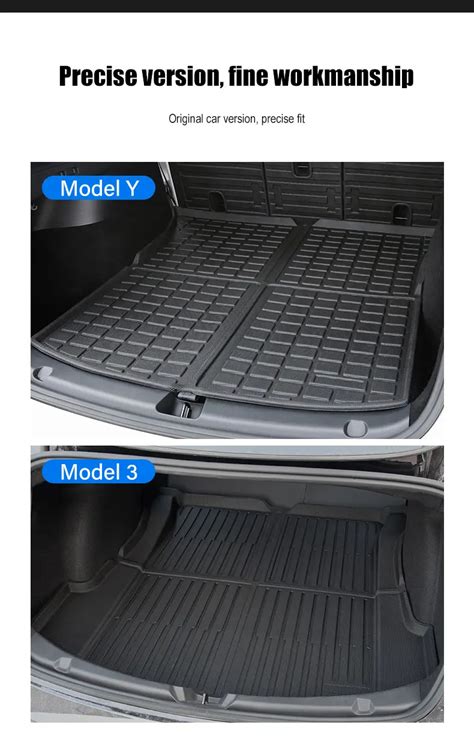 Trunk Mat Cargo Liner All Weather Xpe Floor Mat Trunk Liners For