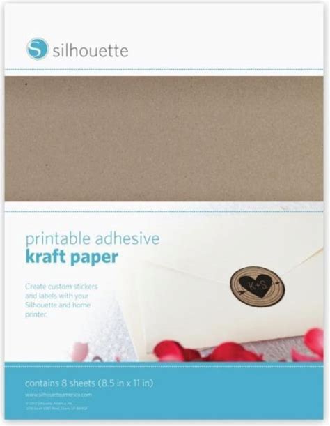 Silhouette Printable Craft Sticker Paper 3DJake Österreich