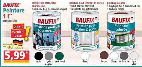 Promo Peinture Baufix Chez Norma ICatalogue Fr