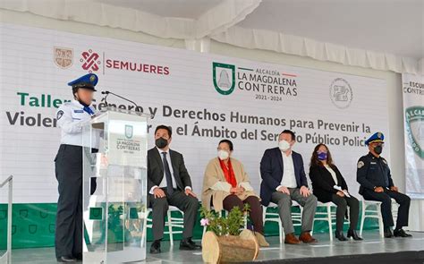 Capacitan A Polic As De Cdmx En Temas De G Nero Y Derechos Humanos