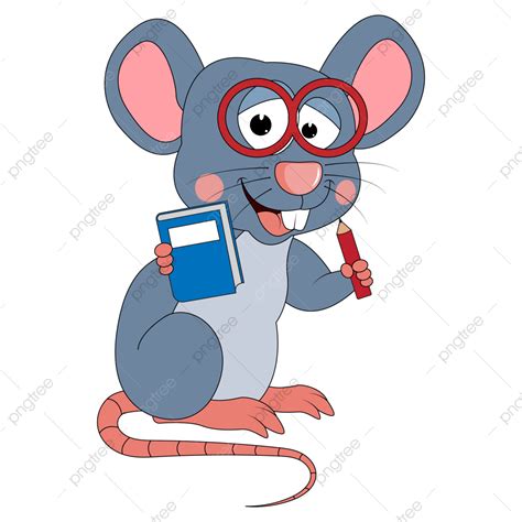 Rat Graphics Clipart Transparent Png Hd Cute Rat Animal Cartoon