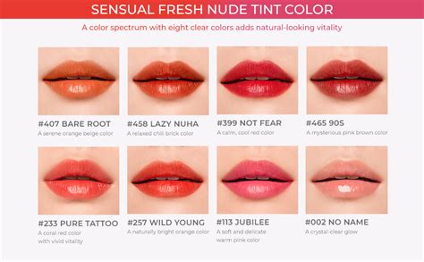 Hera Sensual Fresh Nude Lip Tint For Moisturizing Dry B B G