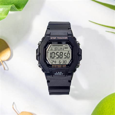 Reloj Casio Lws H A Resina Mujer Negro Btime