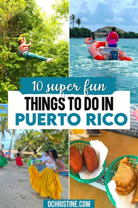 10 Super Fun Adventurous Things To Do In Puerto Rico Caribbean Travel America Travel South