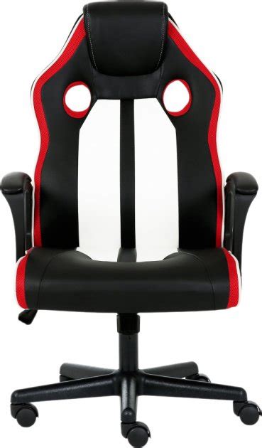 Кресло для геймеров GT RACER X-2301 Black/White/Red – купить онлайн на ...