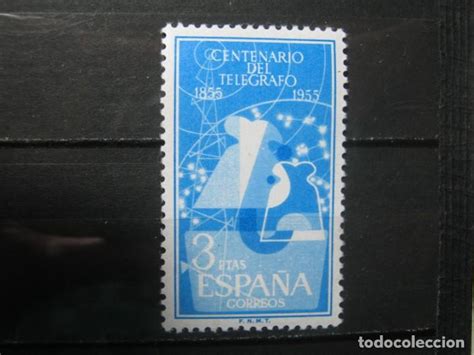 españa 1955 edifil 1182 centenario telégrafo nu Comprar Sellos nuevos