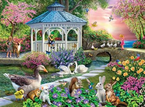 Solve Une Journée Au Parc Jigsaw Puzzle Online With 165 Pieces