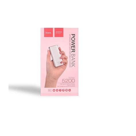 hoco-tiny-b21-power-bank-5200-mah-white