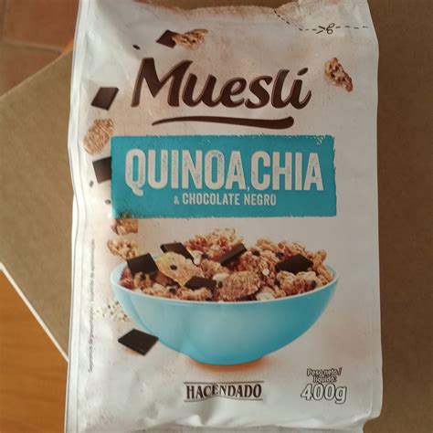 Hacendado Muesli Quinoa Chia Y Chocolate Negro Reviews Abillion