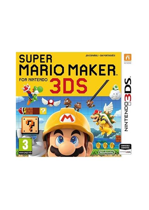 Car Tula De Super Mario Maker For Nintendo Para Ds