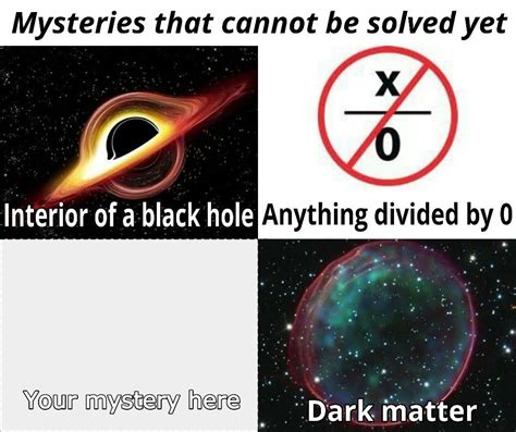 Mysteries That Cannot Be Solved Yet Meme Generator