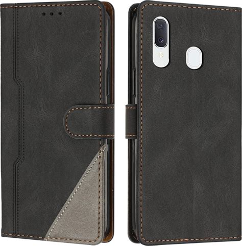 JZASES Cover Per Galaxy A40 Custodia In PU Pelle Antiurto Libro