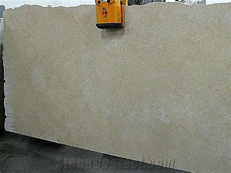 Jerusalem Desert Creme Limestone Brushed Slabs Jerusalem Cream