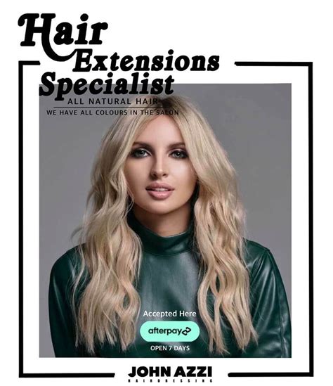Hair Extensions Blonde Glosty