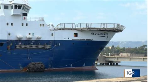 Geo Barents In Arrivo Al Porto Di Catania