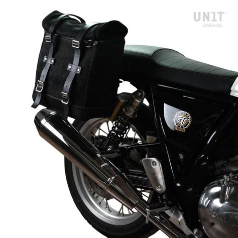 Canvas Side Pannier Scram 22L 30L Subframe Royal Enfield