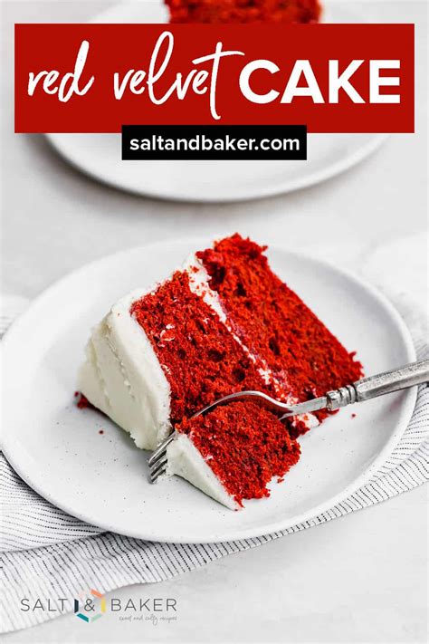 Old Fashioned Red Velvet Cake Salt And Baker