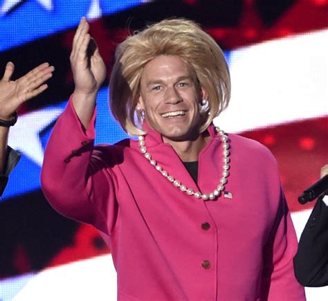 John Cena Dressed Up As Hillary Clinton At The Teen Choice Awards And