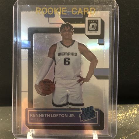 2022 23 Donruss OPTIC KENNETH LOFTON JR RC Rated Rookie Silver Holo