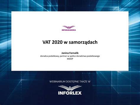 PDF VAT 2020 w samorządach 2019 11 15 Deklaracja VAT w formie