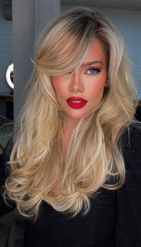 Hair Colours Ideas That Are Trending Now Vanilla Blonde Long Hair