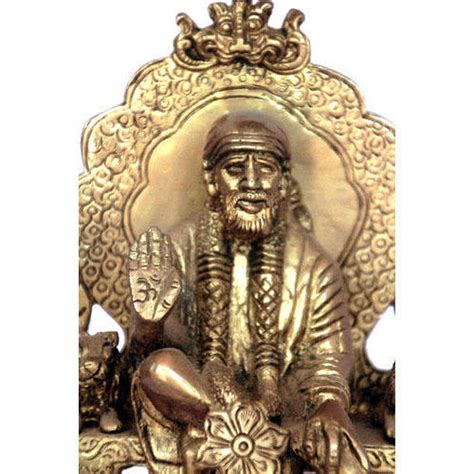 Brass Sai Baba Statue At Best Price In Mathura Id Nayra