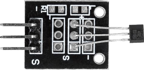 Hall Sensor Module SunFounder Universal Maker Sensor Kit Documentation